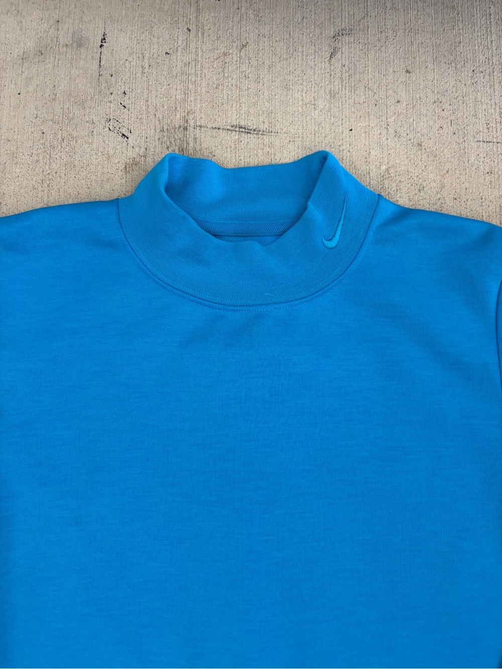 Nike Bright Turquoise Mock Neck Top